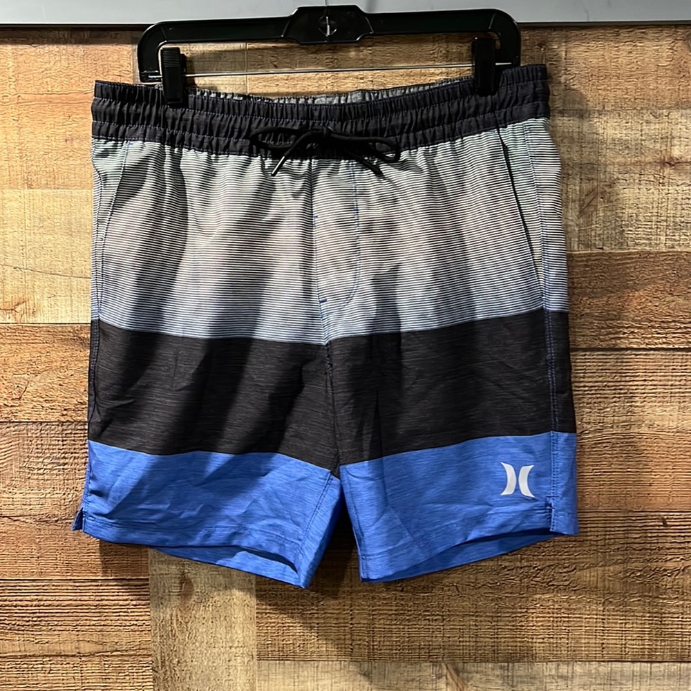 Hurley swim trunks men's medium